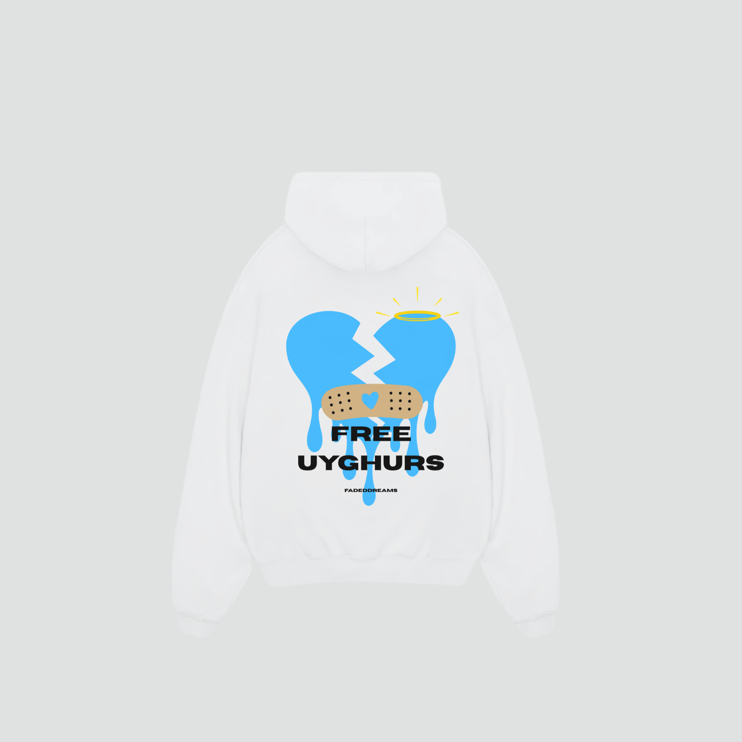 FREE UYGHURS - Oversized Hoodie