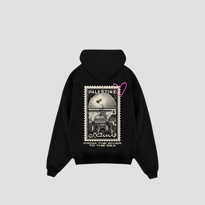 RIVER TO THE SEA - Oversized Hoodie Backprint