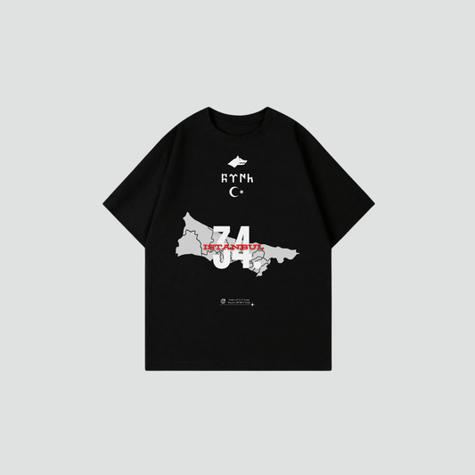 SALE ISTANBUL 34 - Oversized Shirt Frontprint