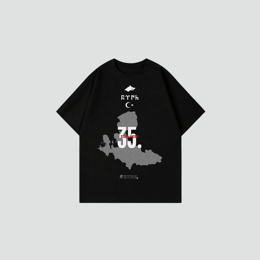 SALE IZMIR 35 - Oversized Shirt Frontprint