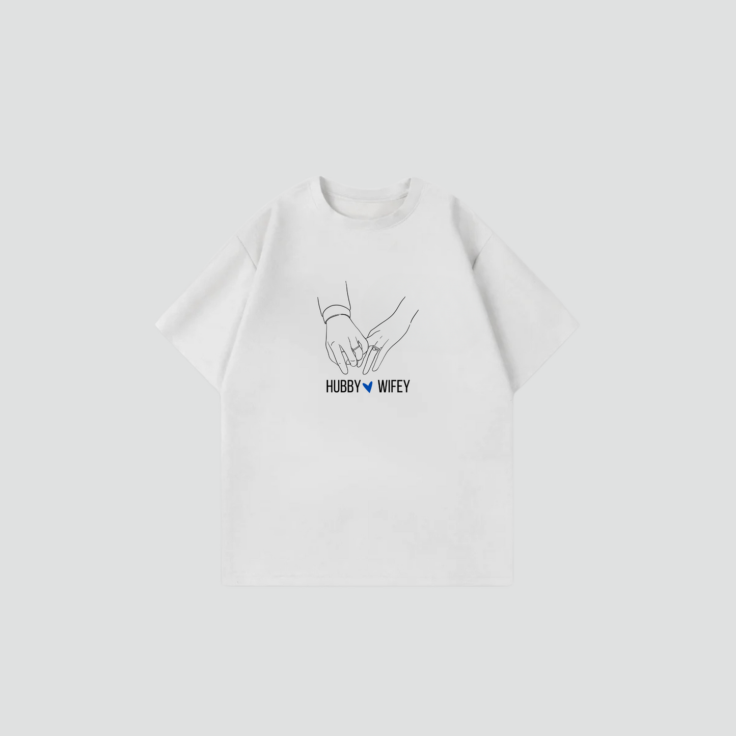 HUBBY x WIFEY - Oversize Shirt