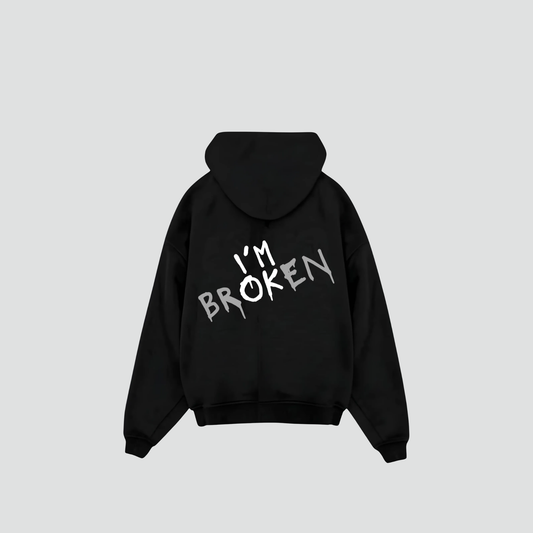 I'M OK - Oversized Hoodie Backprint