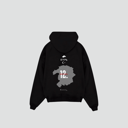 BINGÖL 12 - Oversized Hoodie Backprint