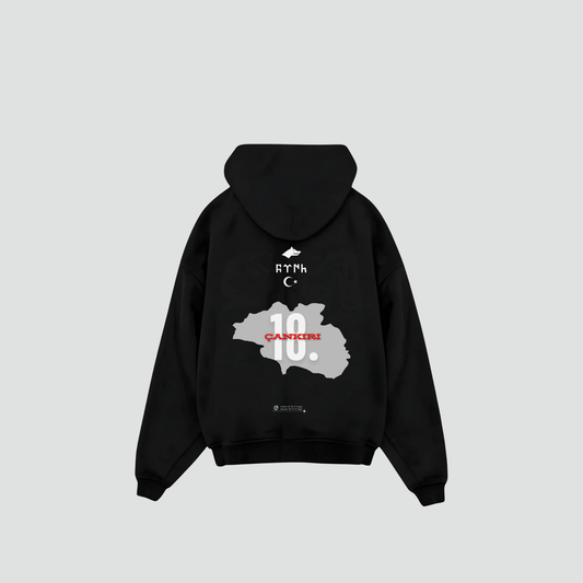 CANKIRI 18 - Oversized Hoodie Backprint