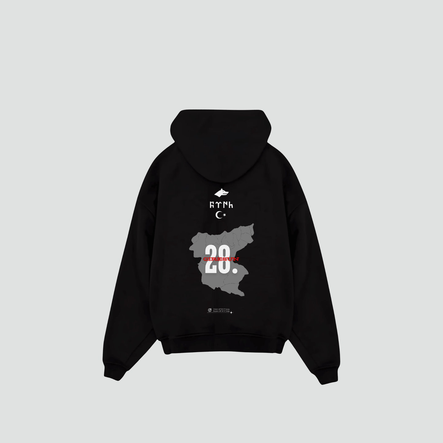 GIRESUN 28 - Oversized Hoodie Backprint