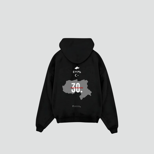 HAKKARI 30 - Oversized Hoodie Backprint