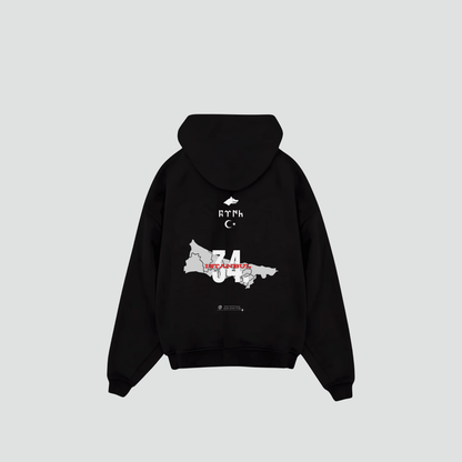 ISTANBUL 34 - Oversized Hoodie Backprint