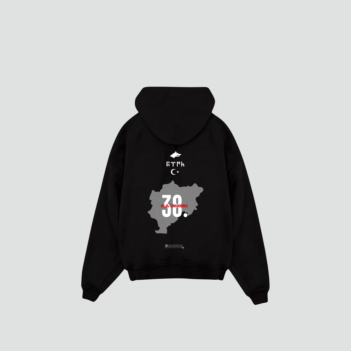 KAYSERI 38 - Oversized Hoodie Backprint