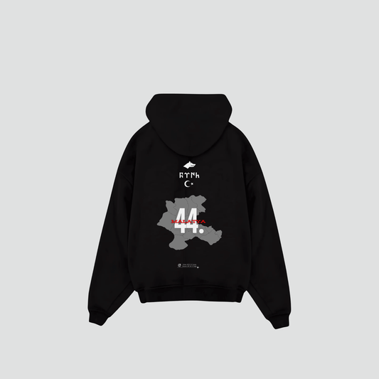 MALATYA 44 - Oversized Hoodie Backprint