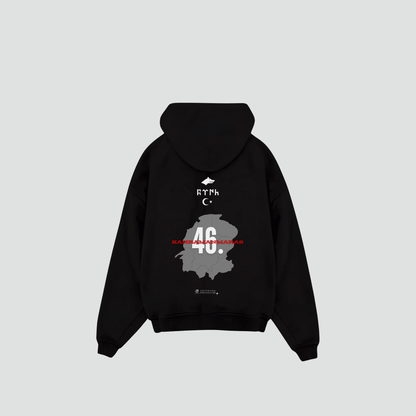 KAHRAMANMARAS 46 - Oversized Hoodie Backprint