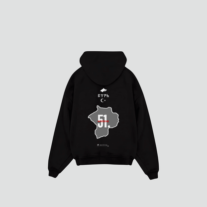 NIGDE 51 - Oversized Hoodie Backprint