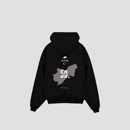 TEKIRDAG 59 - Oversized Hoodie Backprint