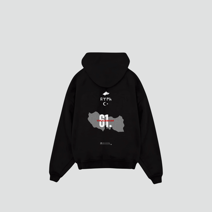 TRABZON 61 - Oversized Hoodie Backprint