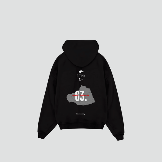 SANLIURFA 63 - Oversized Hoodie Backprint