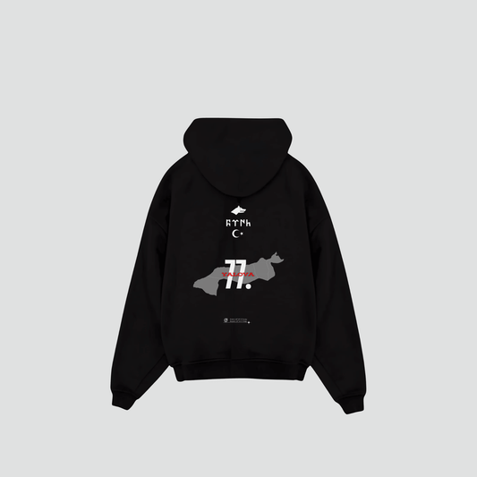YALOVA 77 - Oversized Hoodie Backprint