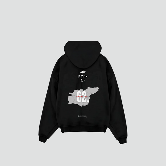 TUNCELI 62 - Oversized Hoodie Backprint