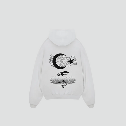 M.K.ATATÜRK - Oversized Hoodie Backprint