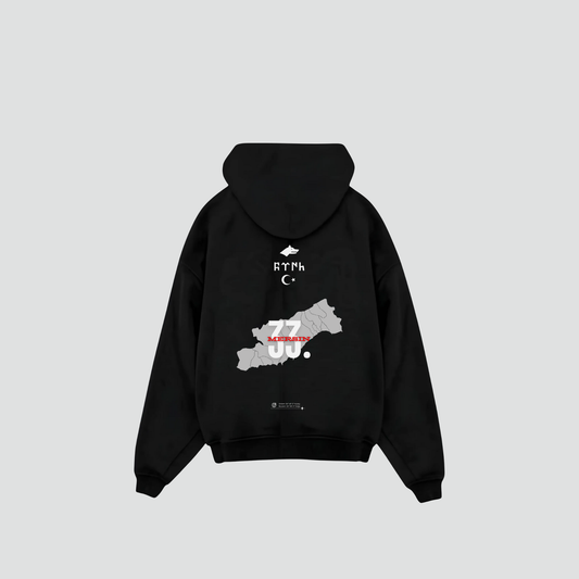 MERSIN 33 - Oversized Hoodie Backprint