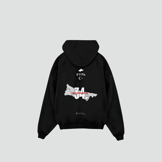 ISTANBUL 34 - Oversized Hoodie Backprint