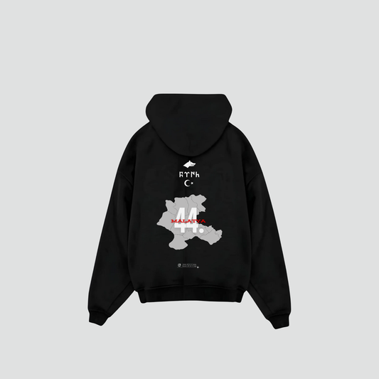 MALATYA 44 - Oversized Hoodie Backprint