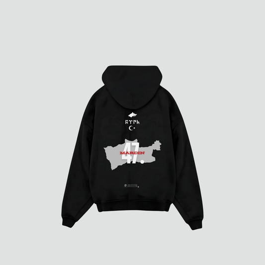 MARDIN 47 - Oversized Hoodie Backprint