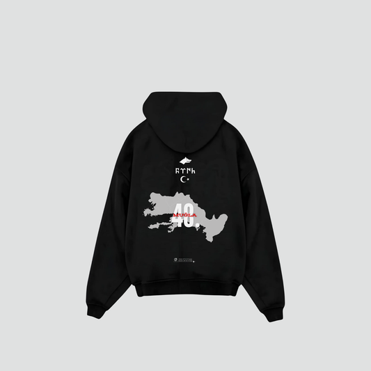 MUGLA 48 - Oversized Hoodie Backprint