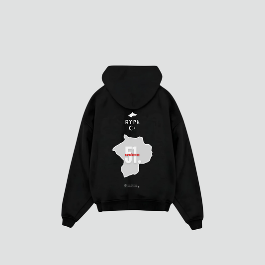 NIGDE 51 - Oversized Hoodie Backprint