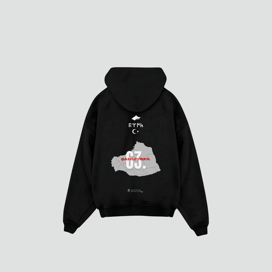 SANLIURFA 63 - Oversized Hoodie Backprint