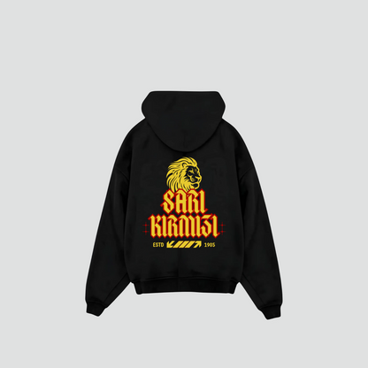 SARI KIRMIZI - Oversized Hoodie