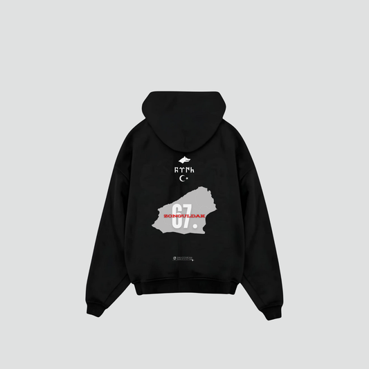ZONGULDAK 67 - Oversized Hoodie Backprint