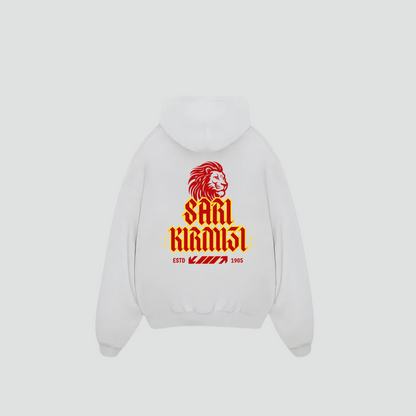 SARI KIRMIZI - Oversized Hoodie