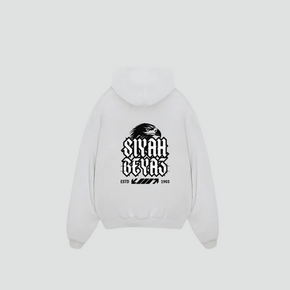SIYAH BEYAZ - Oversized Hoodie