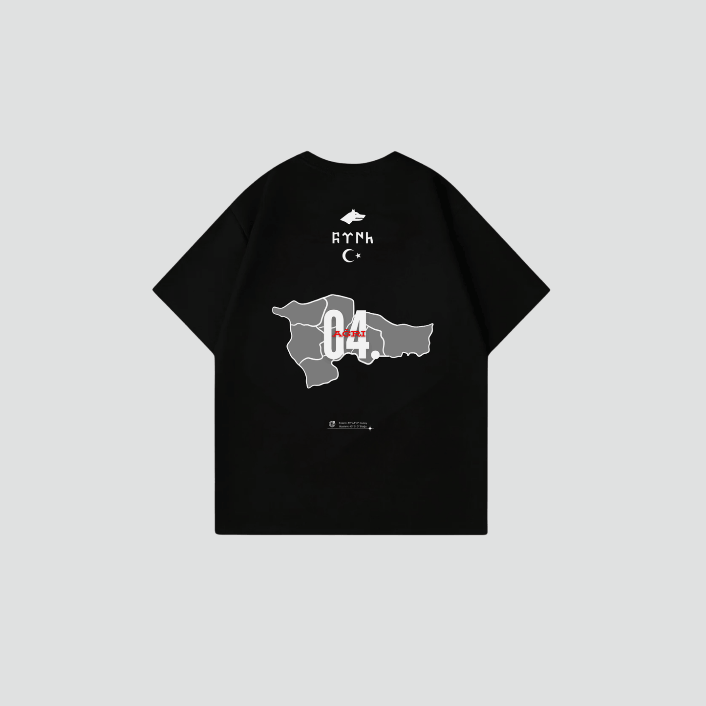 AGRI 04 - Oversize Shirt Backprint