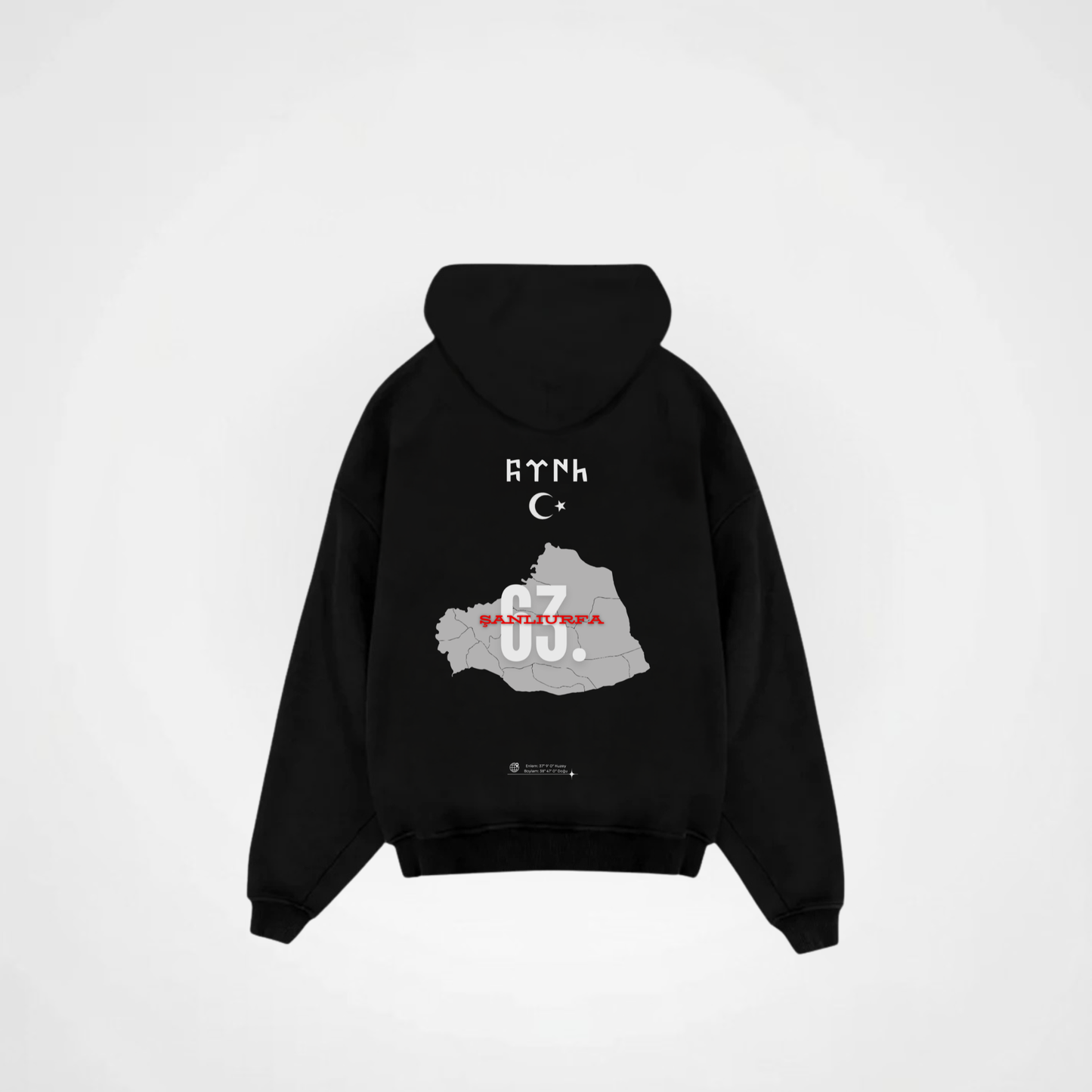 SANLIURFA 63 x 2.0 - Oversized Hoodie Backprint