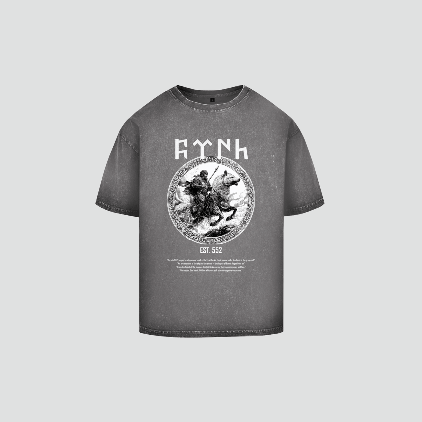 TÜRK - Oversize Washed Shirt
