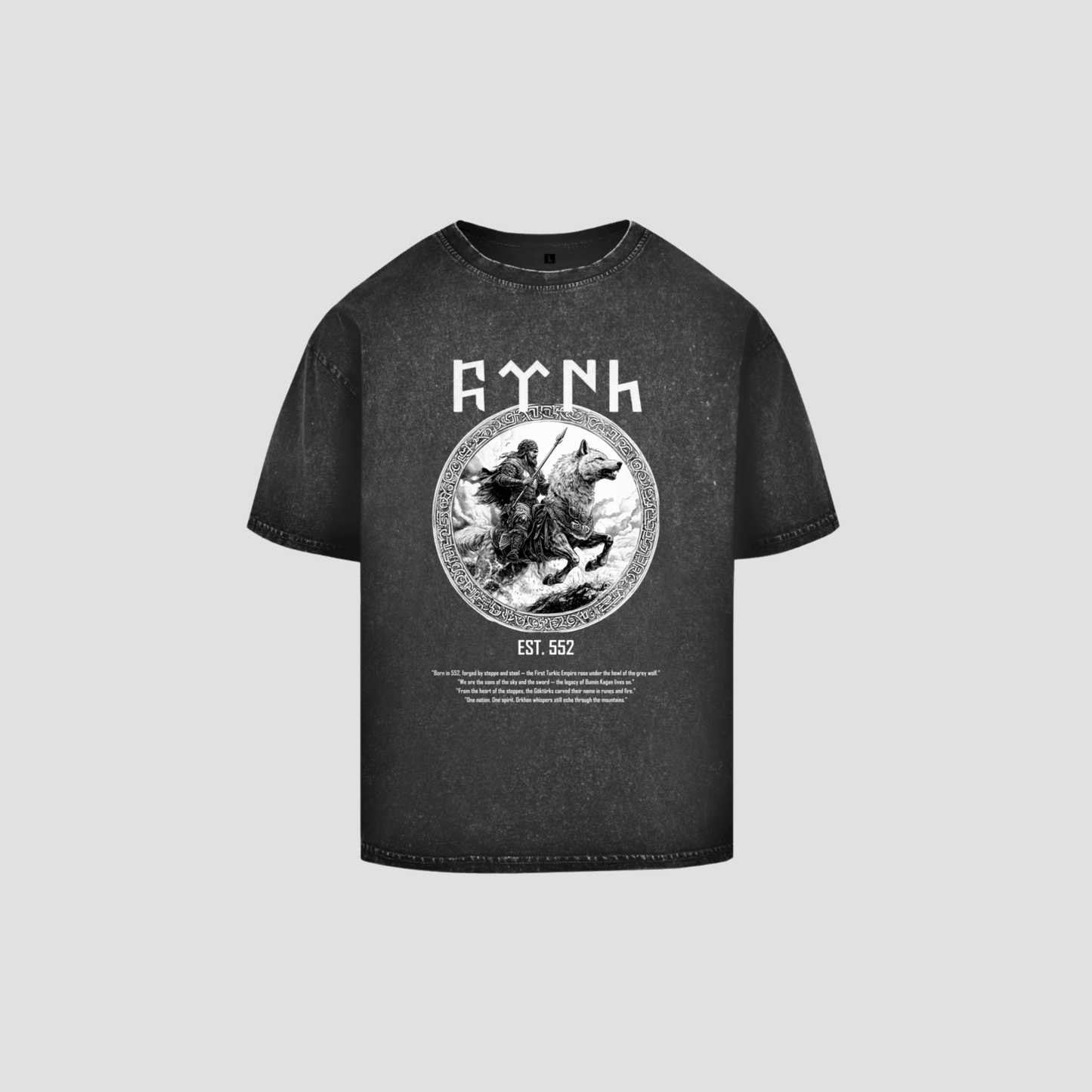 TÜRK - Oversize Washed Shirt