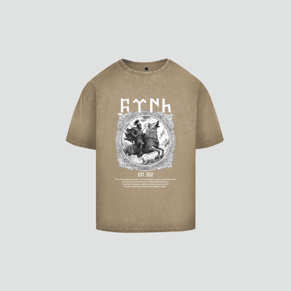 TÜRK - Oversize Washed Shirt