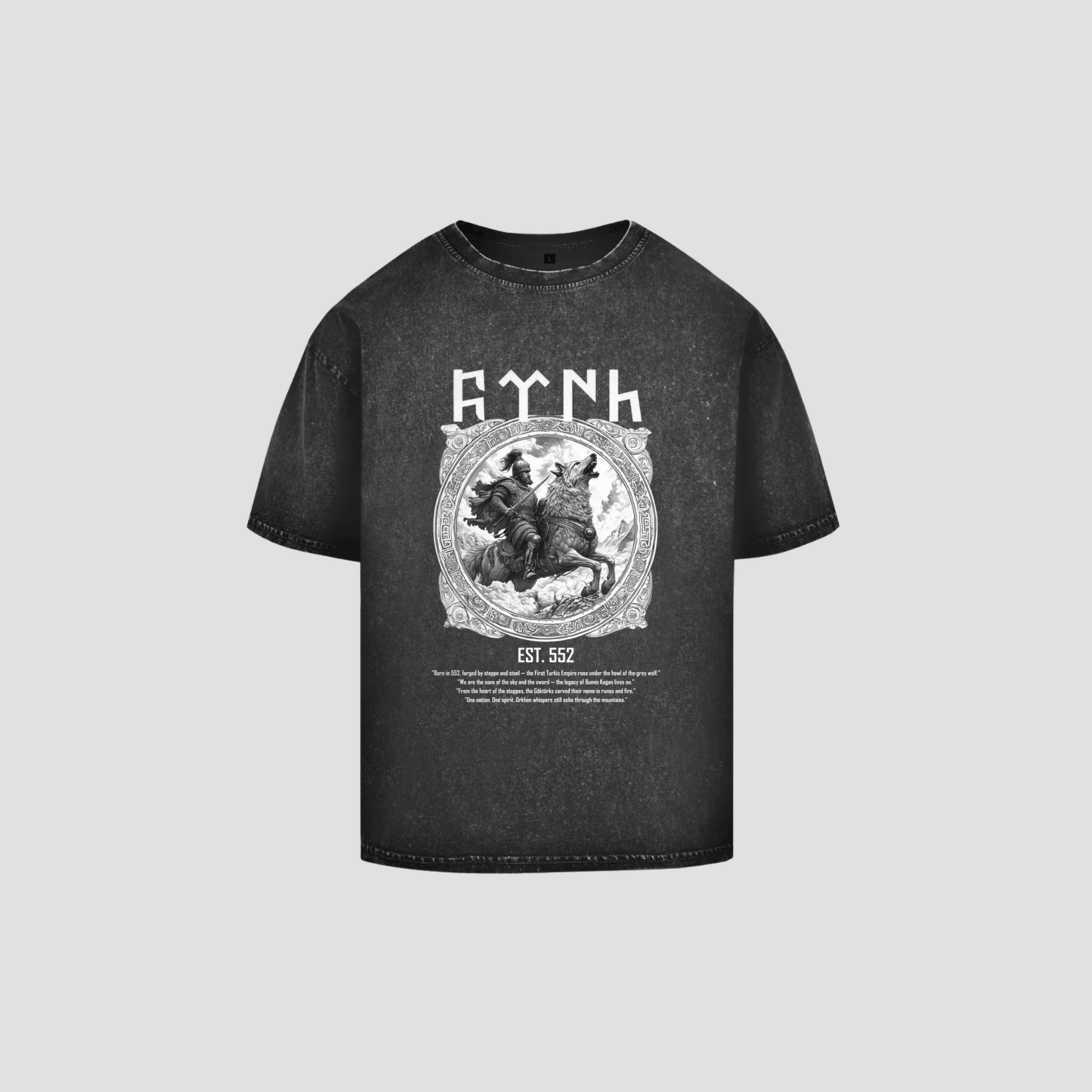 TÜRK - Oversize Washed Shirt