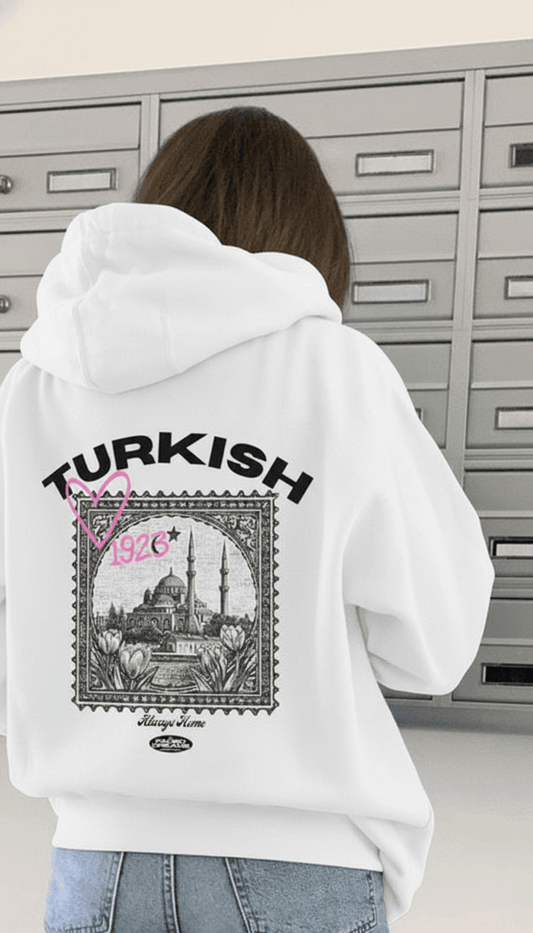 ALWAYS HOME - Oversized Hoodie Backprint