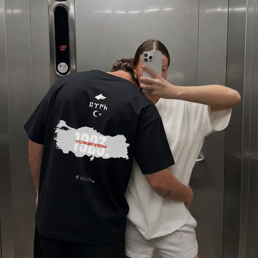 TÜRKIYE 1923 - Oversize Shirt Backprint