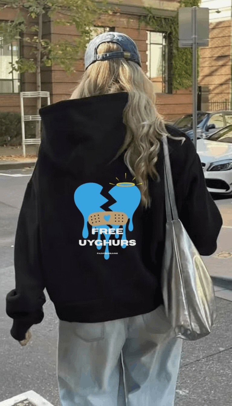 FREE UYGHURS - Oversized Hoodie