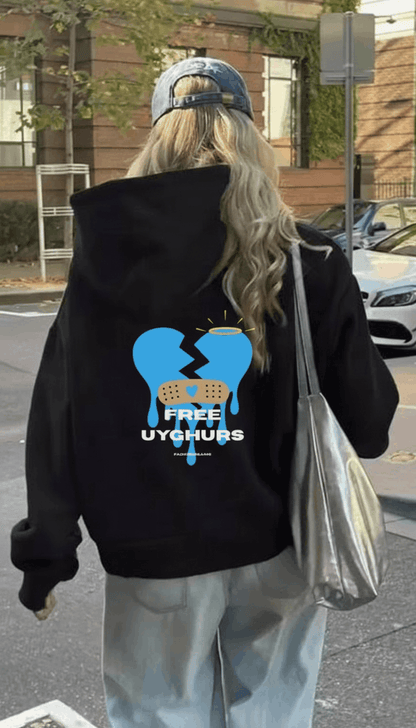 FREE UYGHURS - Oversized Hoodie