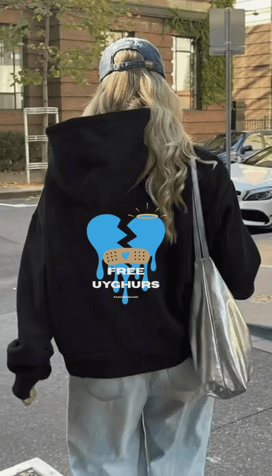 FREE UYGHURS - Oversized Hoodie