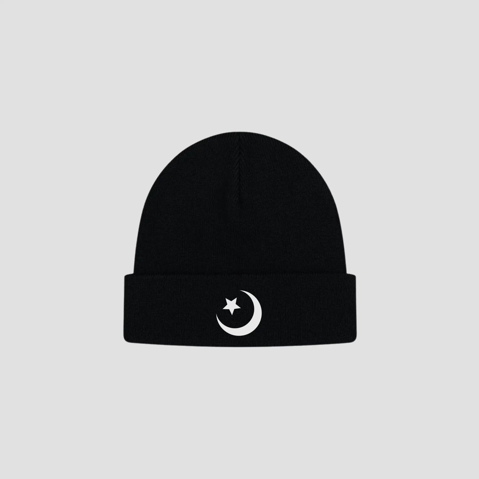 BEANIE - Halbmond Printegy