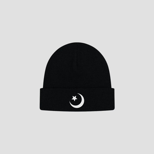 BEANIE - Halbmond Printegy