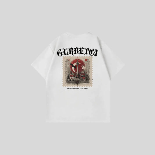GURBETCI 3 - Oversize Shirt Backprint Printegy
