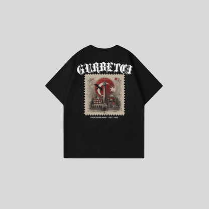 GURBETCI 3 - Oversize Shirt Backprint Printegy