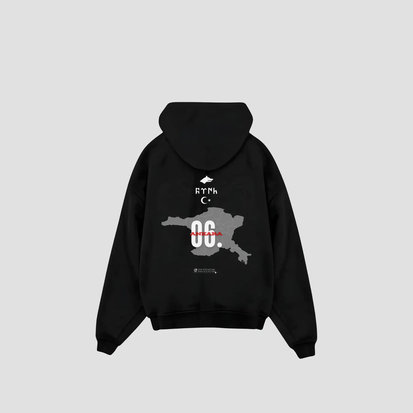 ANKARA 06 - Oversized Hoodie Backprint Printegy