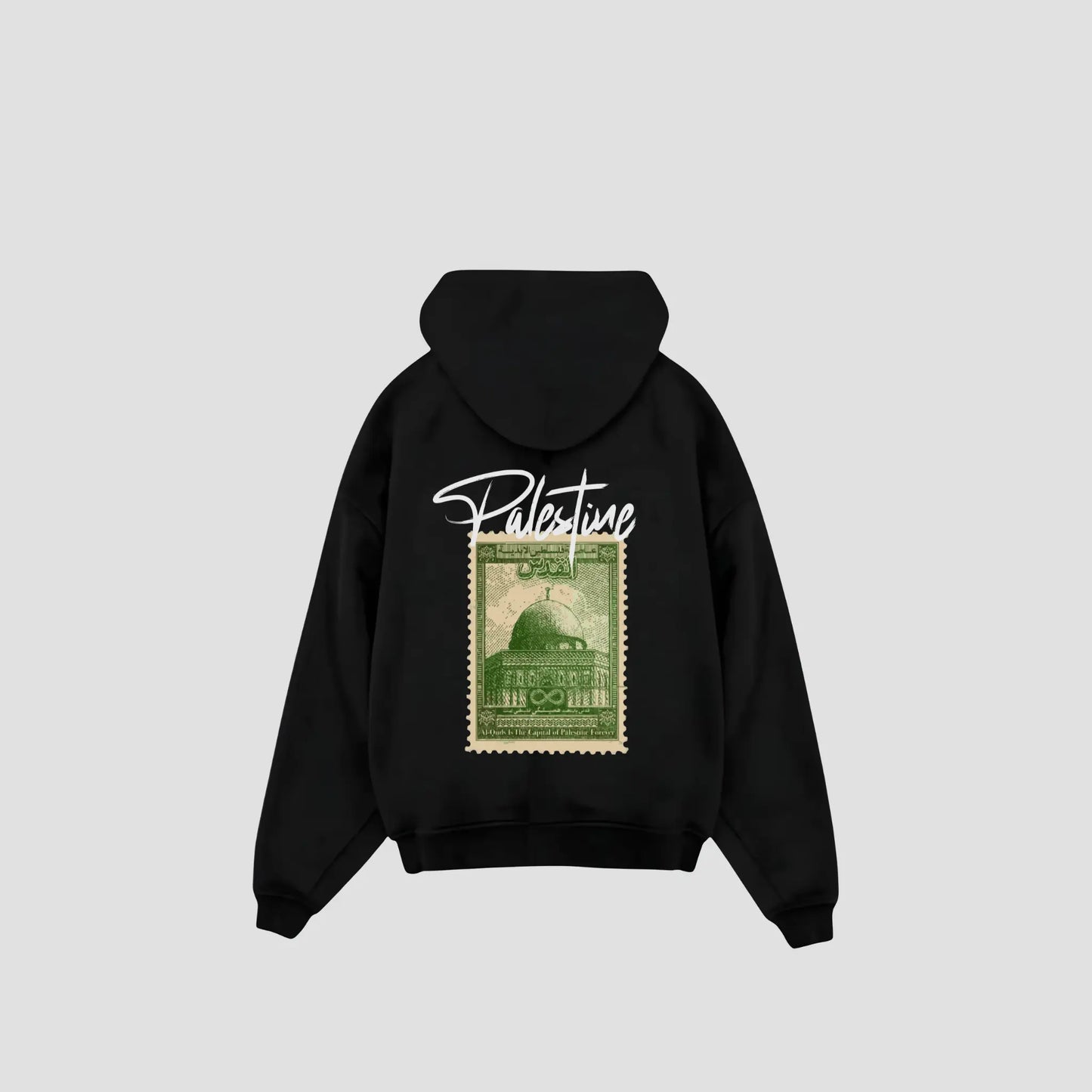 AL QUDUS - Oversized Hoodie Printegy