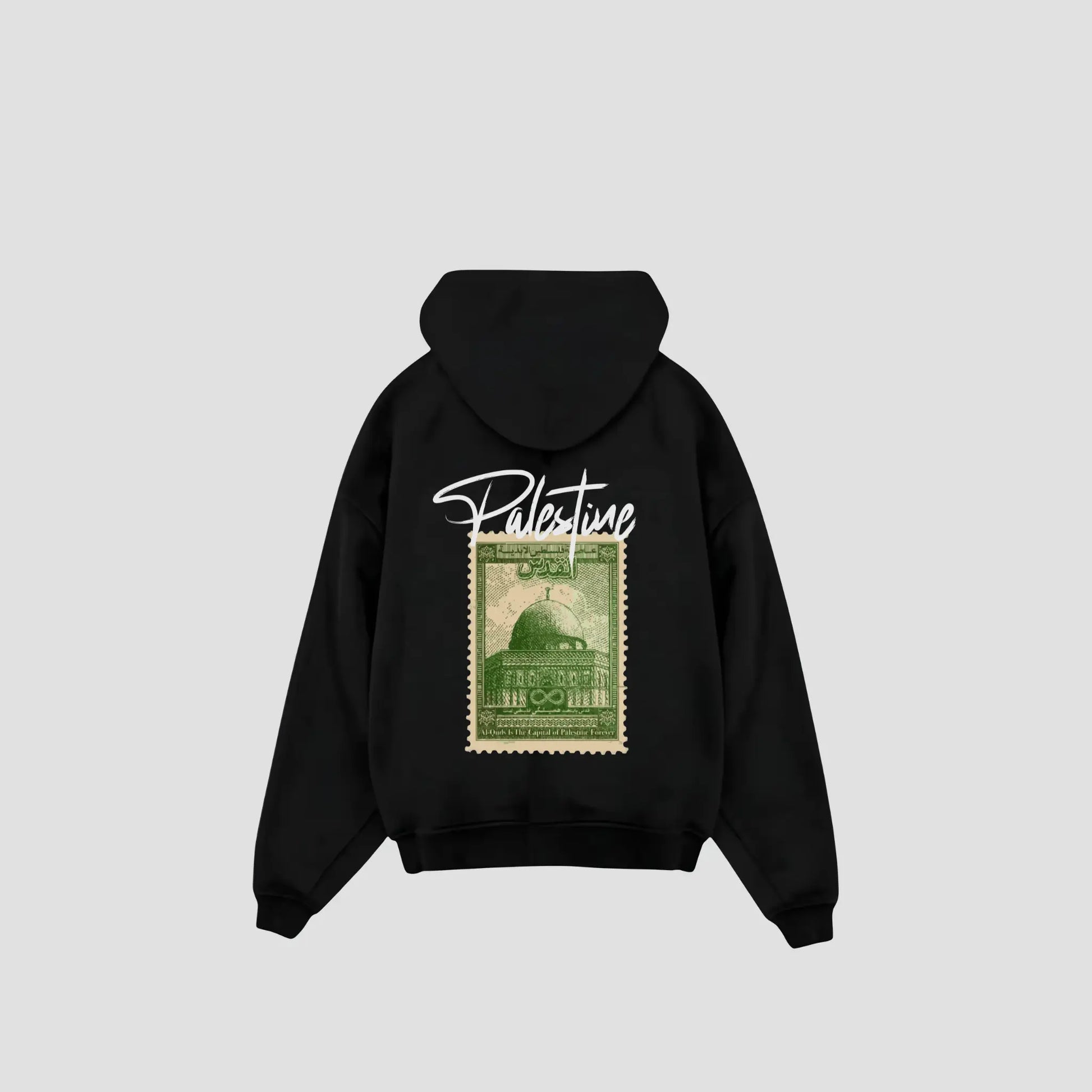 AL QUDUS - Oversized Hoodie Printegy